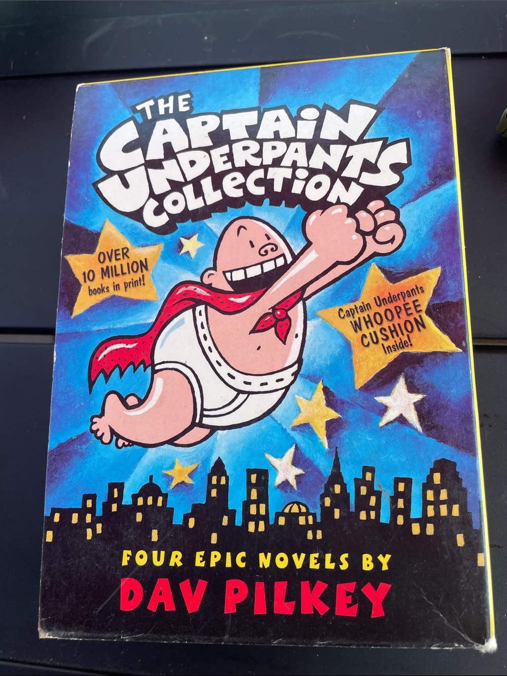 Captain Underpants Kids Book Collection - White & Red Cover